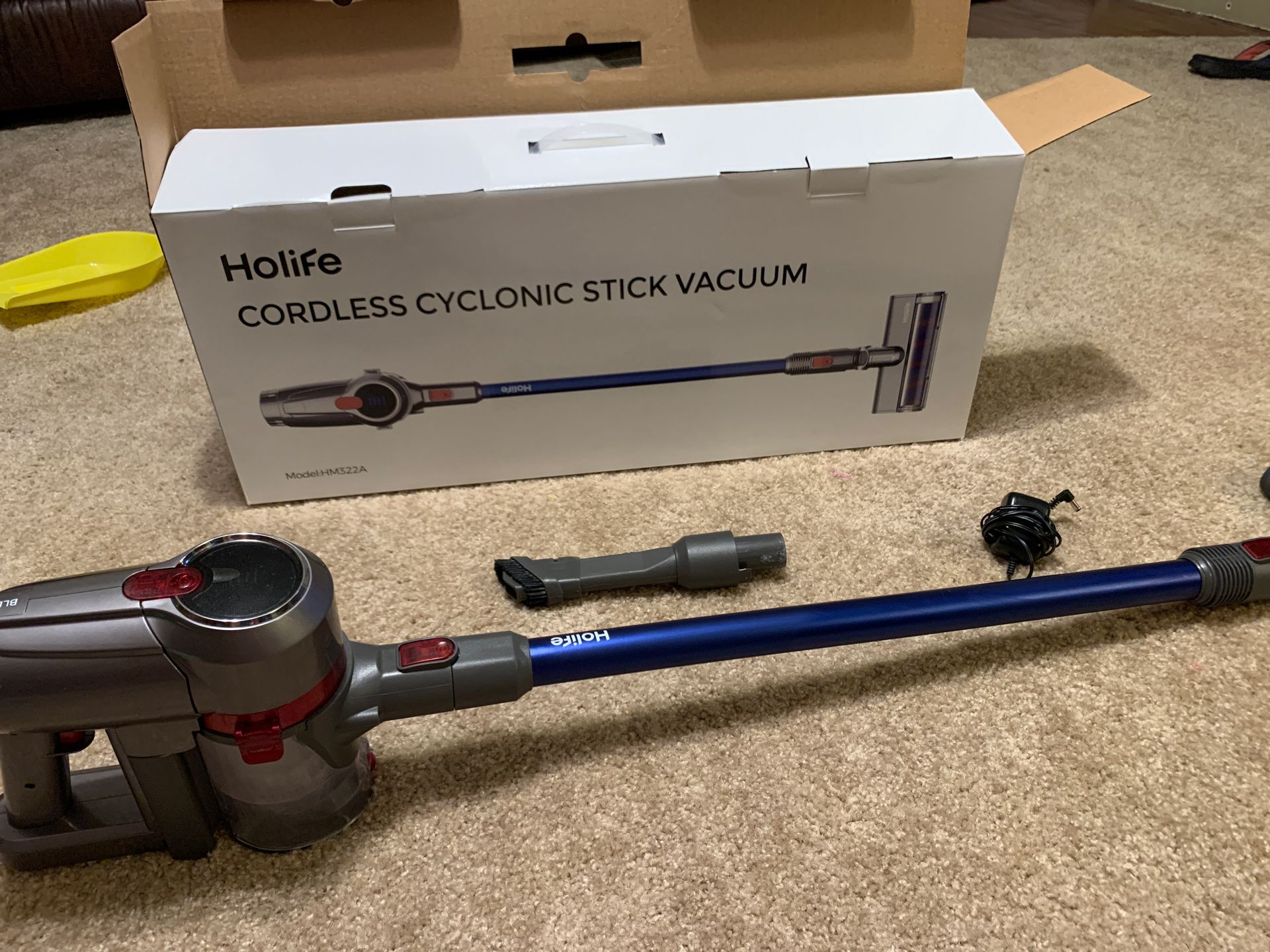 Holife cordless cyclonic stick vacuum