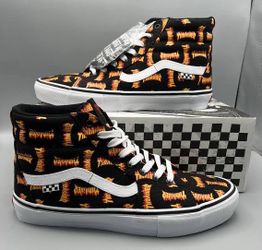 thrasher vans high tops!👟