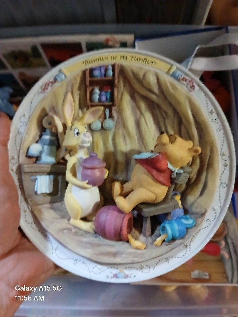 Winnie The Pooh Wall Plate