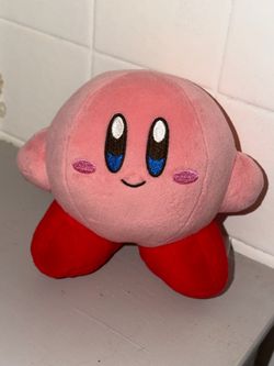 Nintendo Hal Laboratory Inc. Kirby Character Plush Plushie Toy Collectible Used.