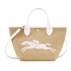 Longchamp Canvas Crossbody Tote Bag New With Tags