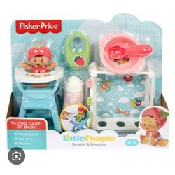 Fisher-Price Little People Snack And Snooze Set