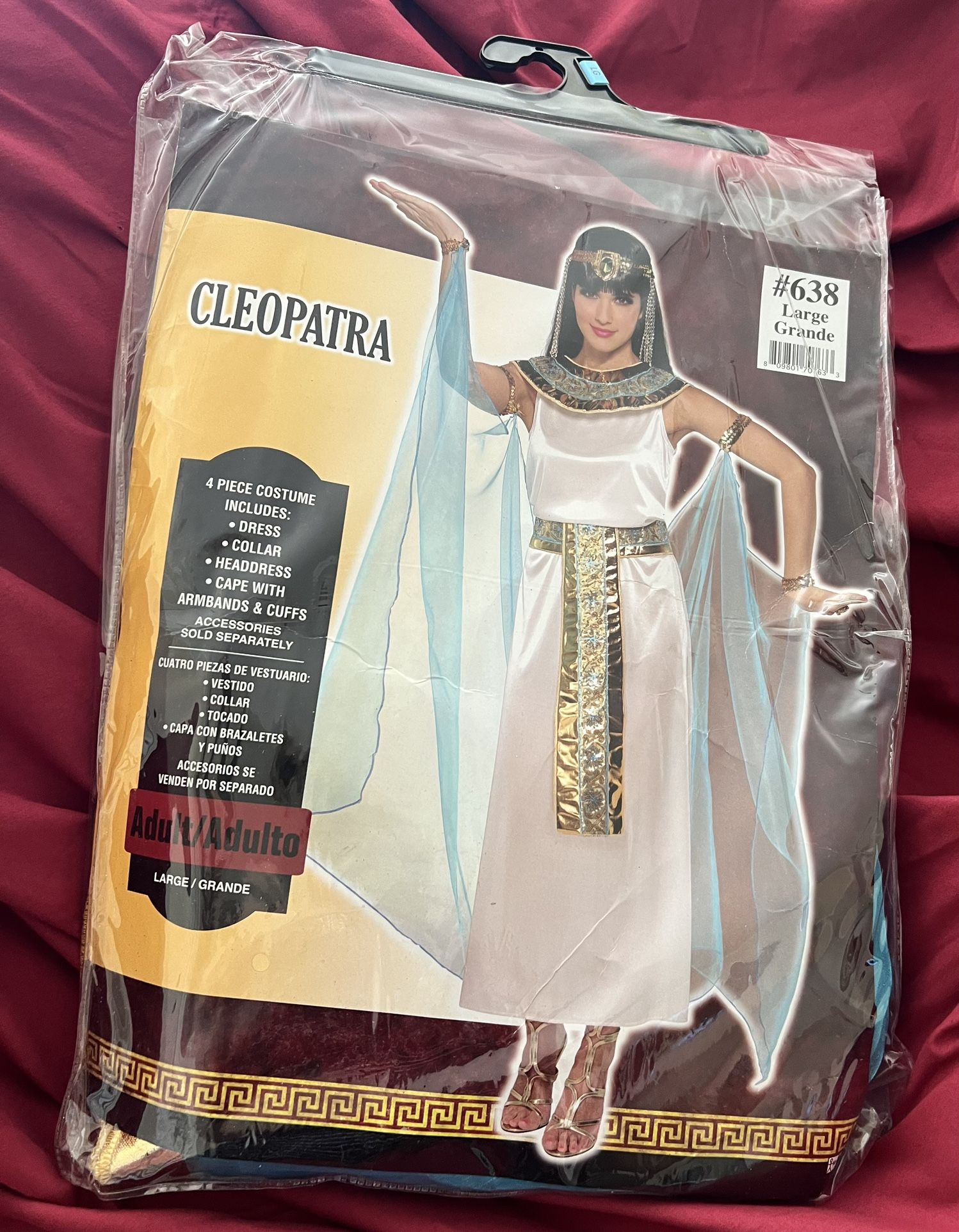 HALLOWEEN Costume-CLEOPATRA - LARGE