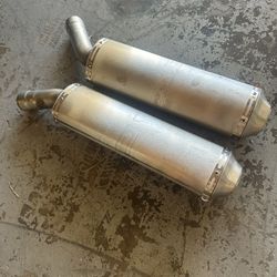 Ducati 848 Suzuki Boulevard Stock exhaust