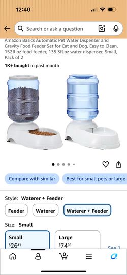 Small Pet Feeder