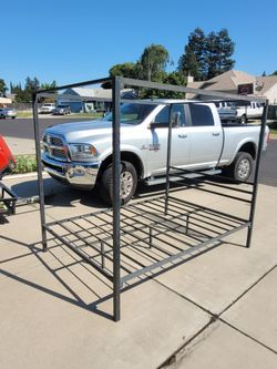 Bed frame metal
