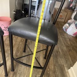 Metal black Bar stools