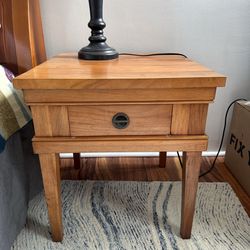 Wooden nightstands (set of 2)