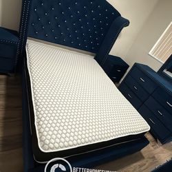 Brand new complete bedroom set- 0 interest finance available- FREE mattress with purchase. 