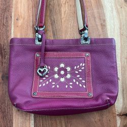 Brighton Marci Purple Handbag