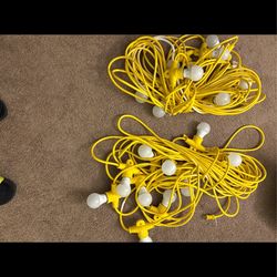 100 foot strands with 10 led heads