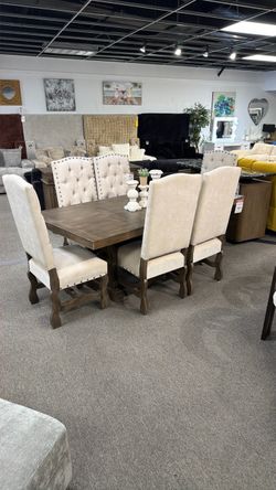 Farmhouse Dining Set. Take Home Today!