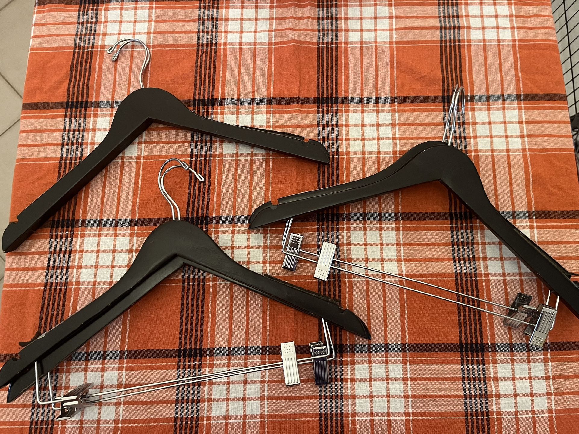 Wooden Hangers Like New