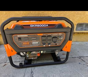 GKR8000A Portable Gas Generator 8000W