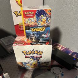 Surging Sparks Pokémon Boxes