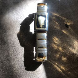 Crystal Opal And Black Tourmaline Bracelet