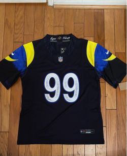Black Los Angeles rams Donald jersey