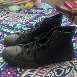 black converse
