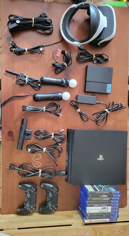 Ps4 Pro 1TB + VR + Game Bundle
