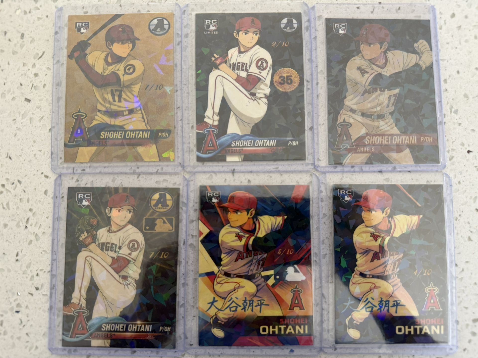 🔥Shohei Ohtani Rookie RC Custom MLB Baseball Trading card