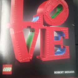 LEGO ROBERT INDIANA 791PC  ART DIY DISPLAY