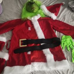Grinch Xmas Costume 
