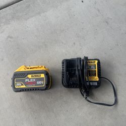 Dewalt 9.0 Flex Volt Battery And Charger