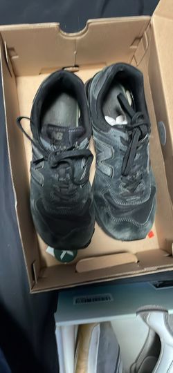 New balance 574 core black on black