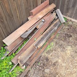 Free Wood 2x4 4x4 Fence Misc 