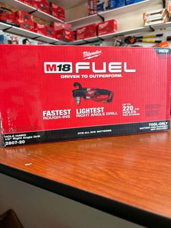 Milwaukee new hole hawg 18M Fuel