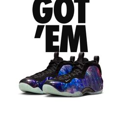 Galaxy Foamposites Size 9.5 DS
