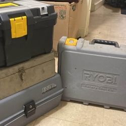 Tools and Tool Boxes/1 FULL Ryobi Rotary Tool Box Kit