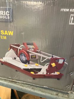 7 inch wet tile saw
