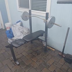 Standard Bar Weight Bench Press 