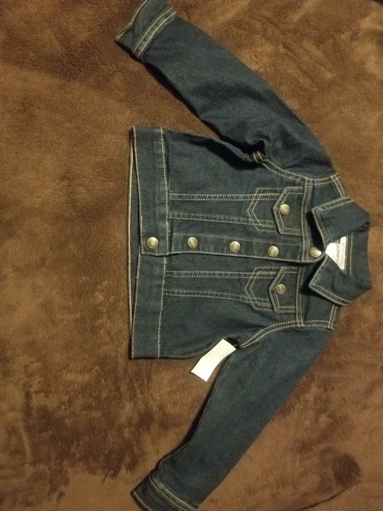 Toddlers Girl's Jeans Jacket NWT Size 3T