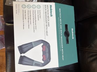Nekteck massager with heat.