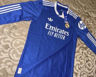 Real Madrid 25/26 Men's Size Long Sleeve Third Authentic  Size M