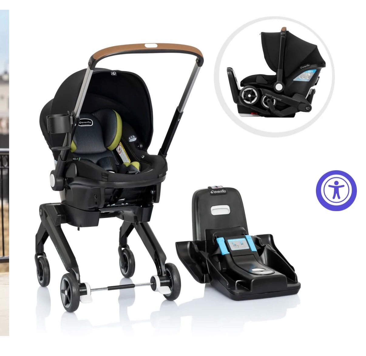 Evenflo Car seat & stroller combo