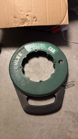 Greenlee Steel Fish Tape Reel