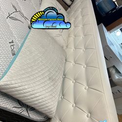 Queen Bed Frame Blanca 