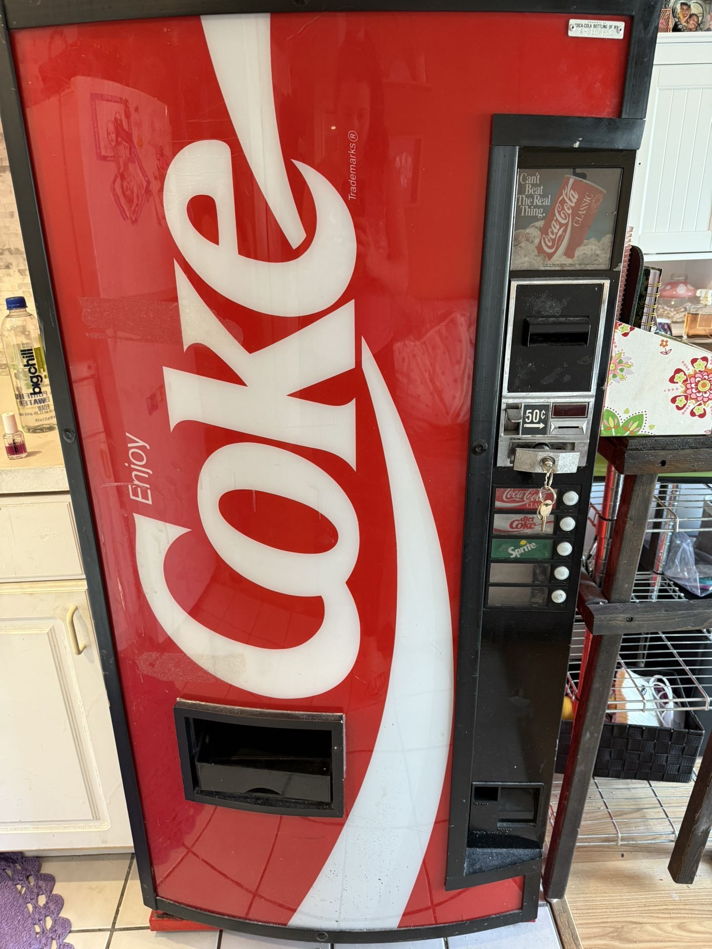 Tall Coke Machine