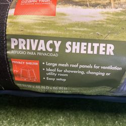Privacy Shelter for Camping