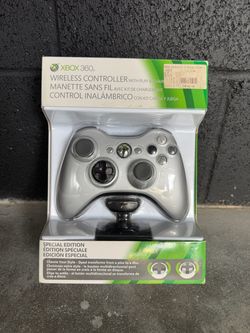 Xbox 360 Wireless Controller Special Edition Silver