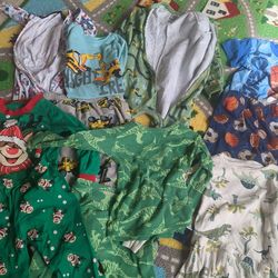 4t boys pajamas used