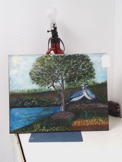 Wall Art Painting Canvas 20" x 16"