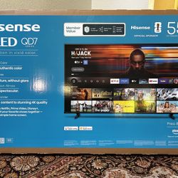 Hisense 55" QLED Smart TV