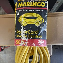 Marinco 30 Amp 125 Volt Power Cord