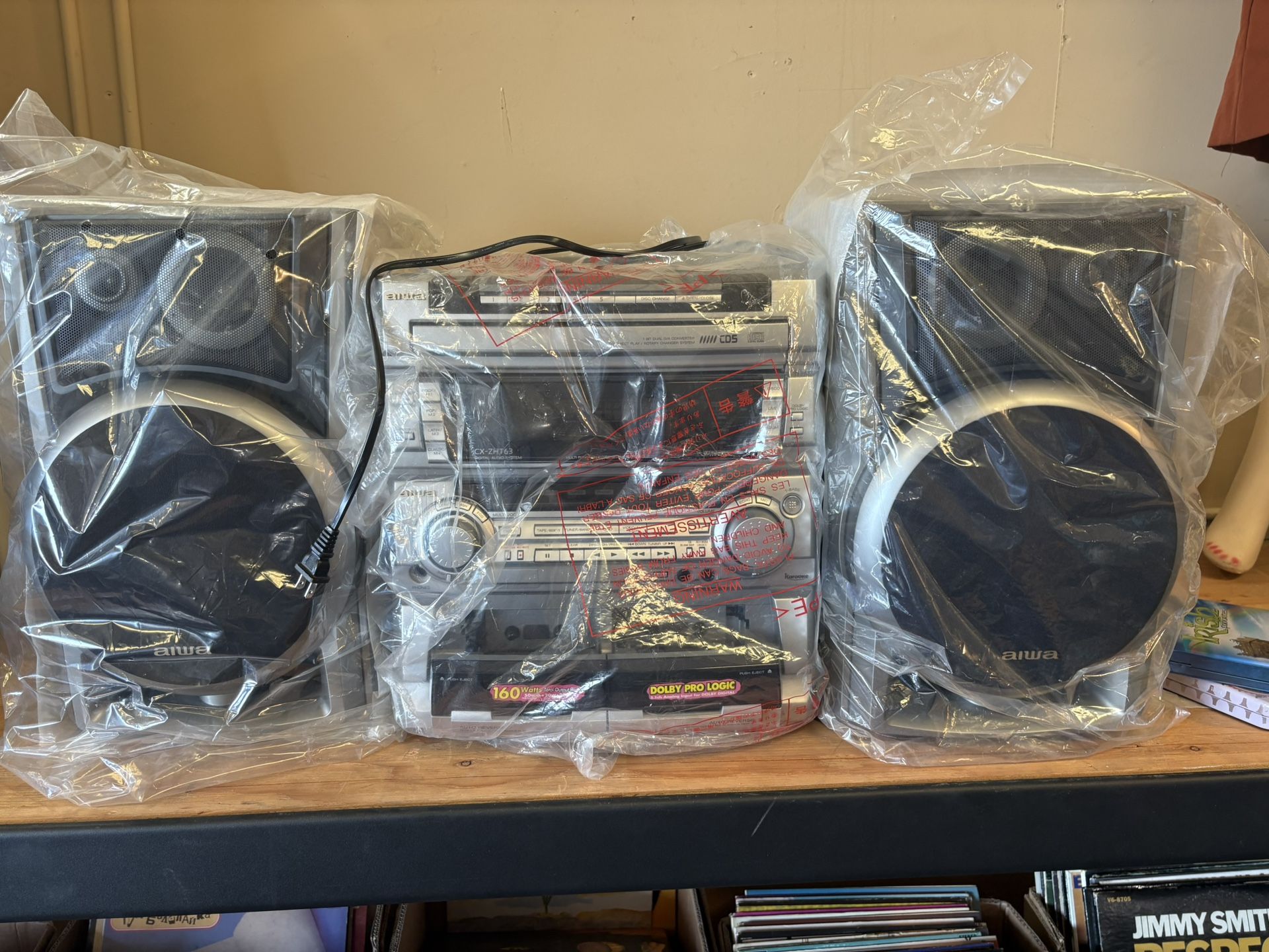 Brand New Aiwa Stereo System