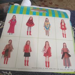 Vintage 6" Doll Set Clothes 1959