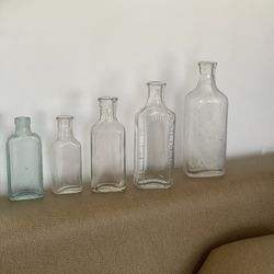 Old Bottles Different Kinds